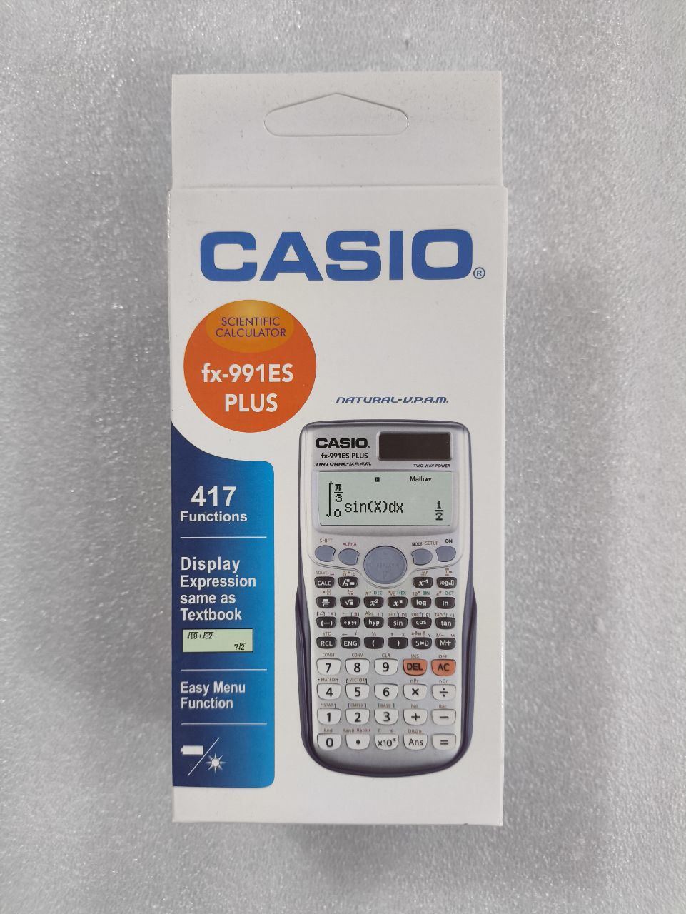ماشین حساب مهندسی کاسیو مدل fx-991 ES PLUS غیر شرکتی - تصویر 3